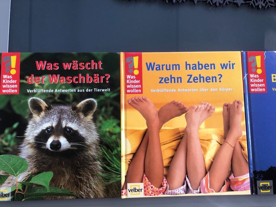 Was Kinder wissen wollen 4 Bücher in Ehingen (Donau)