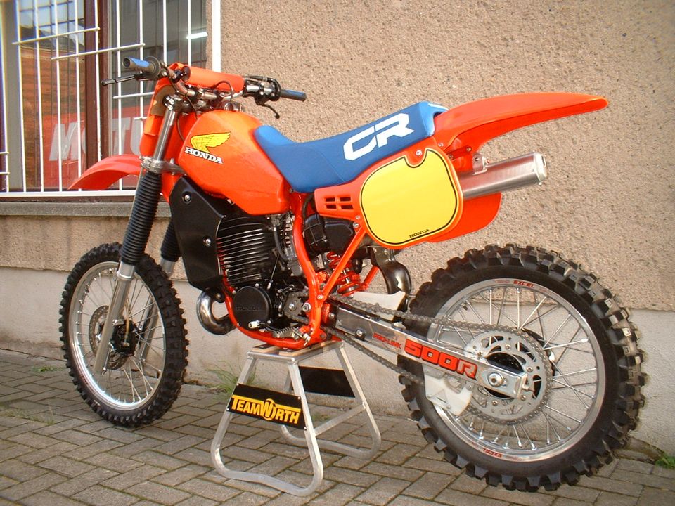 Honda CR 500 "Air Hammer" 1984 - Komplettrestauration in Aschersleben