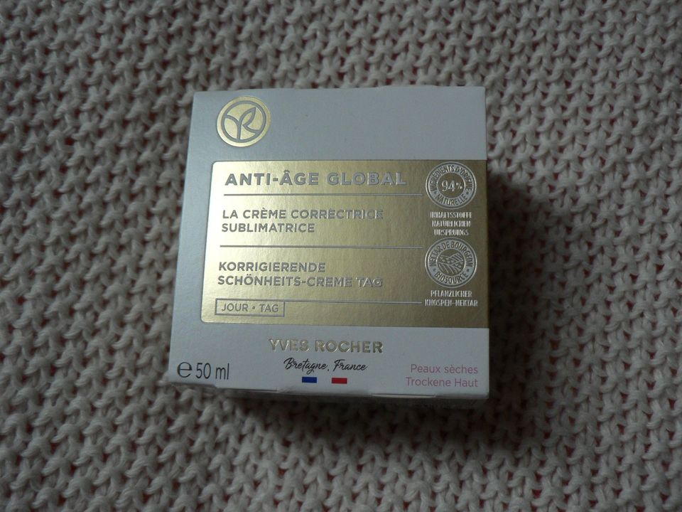 Yves Rocher Anti Age Global *trockene Haut* Tag Creme Tagespflege in Marburg