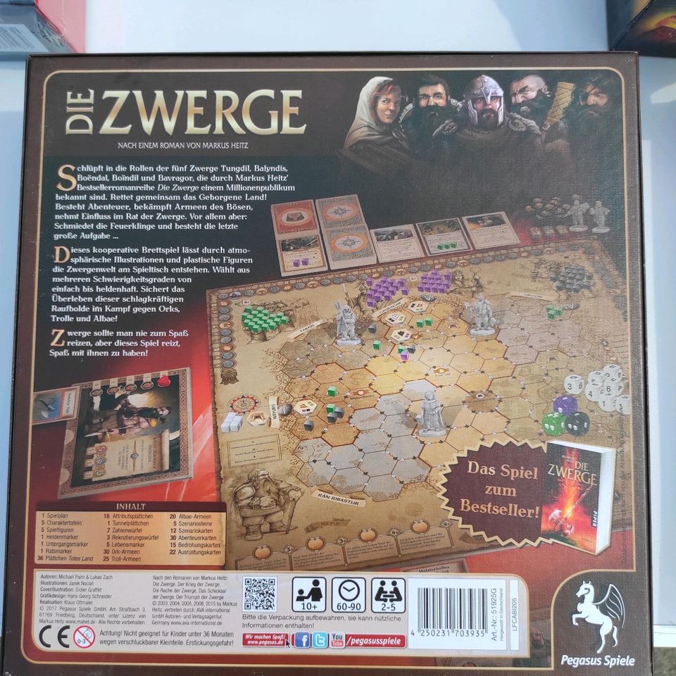 Die Zwerge Brettspiel in Krempe