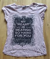 Shirt Gina rose mit Print Größe 38 Nordrhein-Westfalen - Baesweiler Vorschau