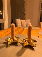 Weihnachtsdeko Teelicht Stabkerzenhalter Stern Gold 2er Set Neu Hessen - Gießen Vorschau