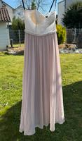 Schönes Abendkleid in weiß/rosa inklusive Tuch - Größe 36 Baden-Württemberg - Heilbronn Vorschau