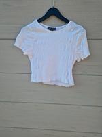 Shirt Gr.xs weiß Oberteil crop Shirt Nordrhein-Westfalen - Mönchengladbach Vorschau