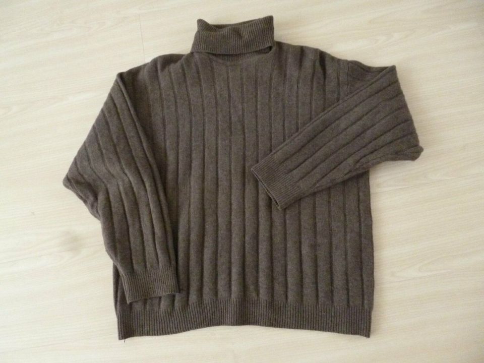 Pullover Rollkragenpullover Braun 48/50 in Pforzheim