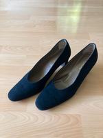 Damenschuhe, Panara Pumps, schwarz, samt, Größe 40 Bayern - Augsburg Vorschau