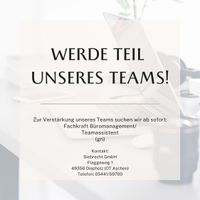 Fachkraft Büromanagement/Teamassistenz (gn) Niedersachsen - Diepholz Vorschau