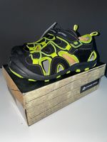 AlpinePro Kindersandalen Gr. 28 Sandale Outdoor schwarz/grün Sachsen-Anhalt - Eisleben Vorschau