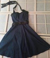 Kleid M dunkelblau Neckholder geschnürt Kr. München - Oberschleißheim Vorschau