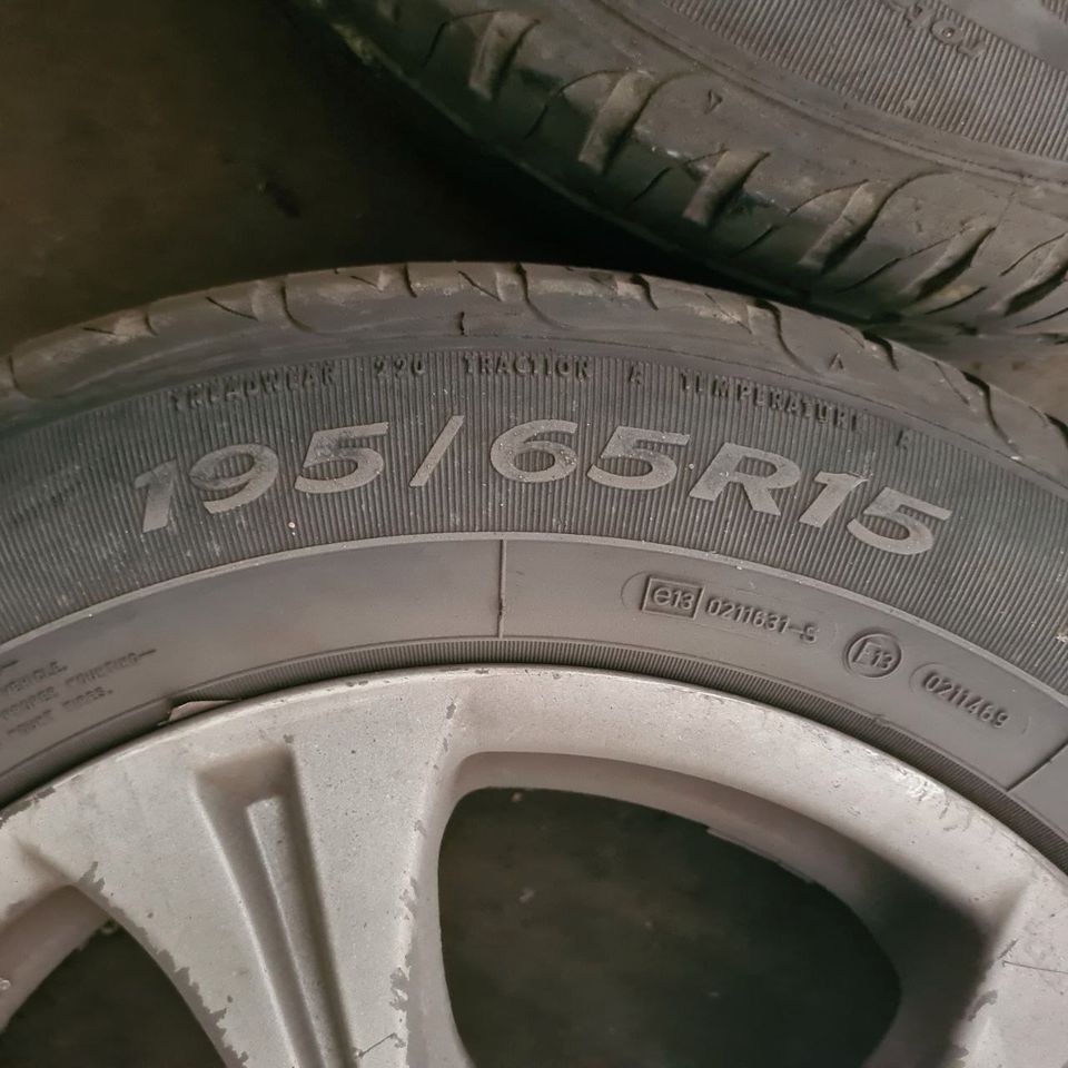 Sommerreifen 195/65 R15 ca 4mm Profil in Hagen