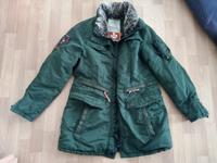 Khujo Agata Parka XL Damen Winterjacke grün khaki Sachsen - Gablenz Vorschau