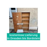 Bücherregal Holzschrank Bücherschrank Antik Holzschrank Schrank Dresden - Niedersedlitz Vorschau