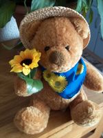 Quelle Teddy mit Hut + Sonnenblume von Plüsch- Heunec, neuwertig Rheinland-Pfalz - Mutterstadt Vorschau