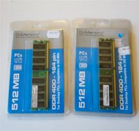 2x Arbeitsspeicher RAM 512 MB DDR 400 Neu Blister ungeöffnet Dresden - Leuben Vorschau