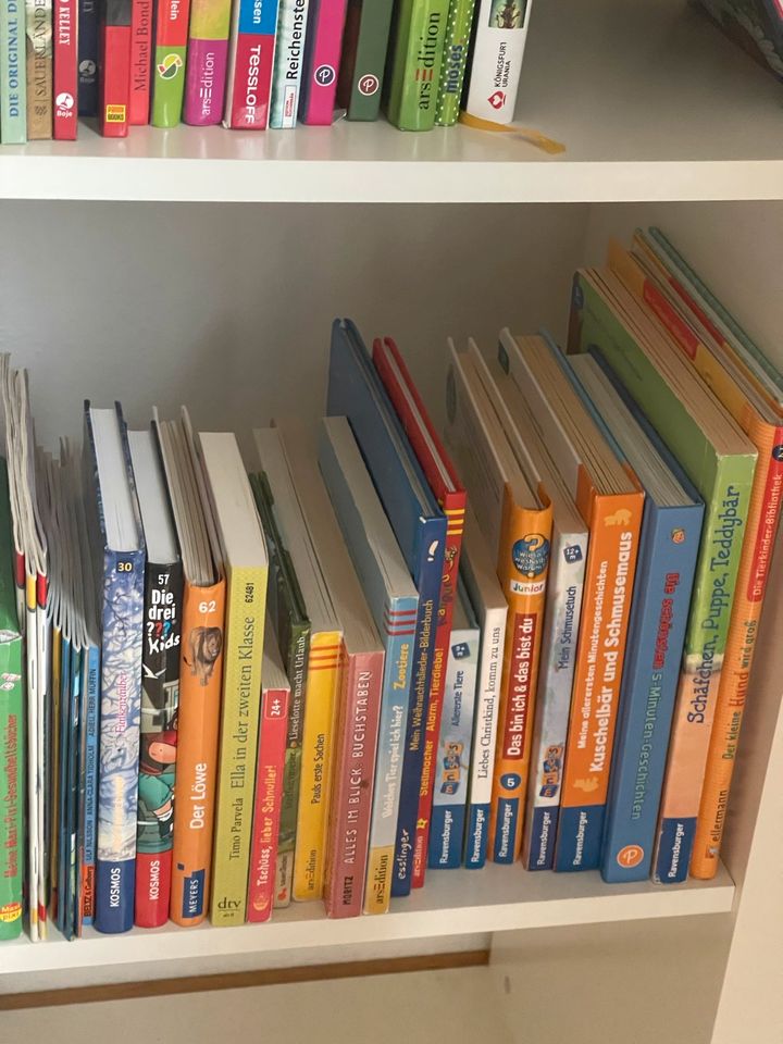 Großer Bücherverkauf, Kinderbücher verschiedene Lesestufen in Trierweiler