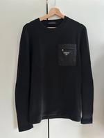 Original Prada Milano Strick Pullover in der Größe 50 in schwarz Bayern - Geiselbach Vorschau