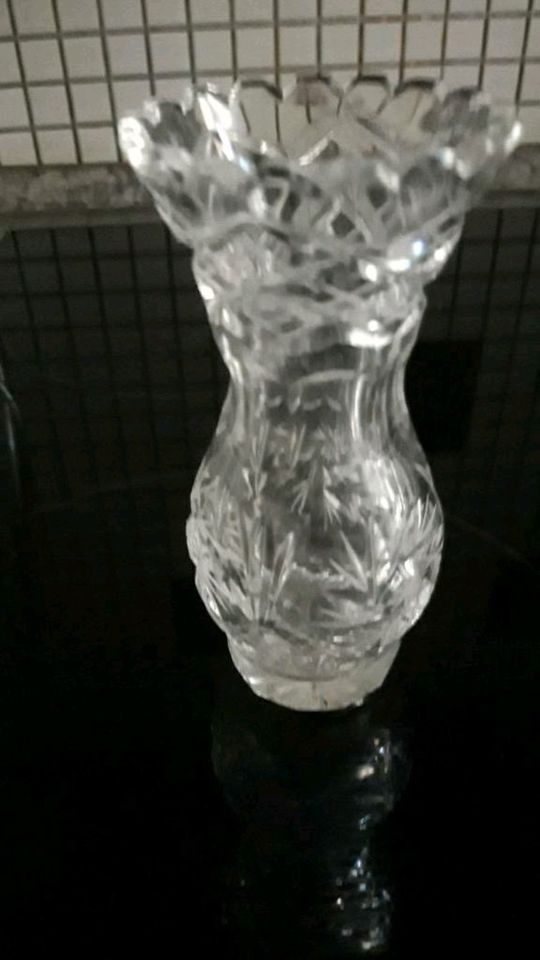 Schleuderstern Vase,Schale Kristall,auch Preßglas,Römer ab 4€ in Berlin