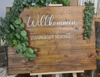 ❤️Schild " Willkommen zu unserer Hochzeit" Verleih Deko Niedersachsen - Wilsum Vorschau