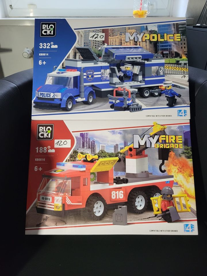 Blocki Lego Feuerwehr und Polizei in Lüneburg