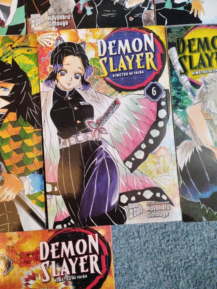 DEMON SLAYER Mangas 0-8 in Eggersdorf