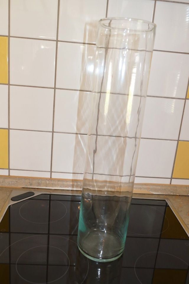 Vase Spaghetti - Glas Nudelglas 54 cm hoch Deko Küche in Bous