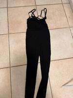 Jumpsuit Overall elastisch leggings xs 34 strech schwarz catwoman Nordrhein-Westfalen - Ratingen Vorschau