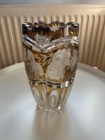 Bleikristall Vase - bernsteinfarben - Höhe 20,5 cm Thüringen - Sömmerda Vorschau