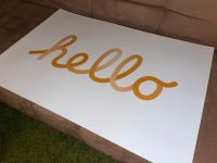 Apple Hello Logotype Poster gelb 76 x 50,5 cm matt Leipzig - Leipzig, Zentrum Vorschau