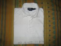 Polo Ralph Lauren Kurzarm Poloshirt Gr. L weiß Custom Rugby München - Bogenhausen Vorschau