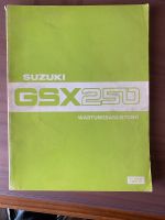 Wartungsanleitung Suzuki GSX 250 Nordrhein-Westfalen - Overath Vorschau