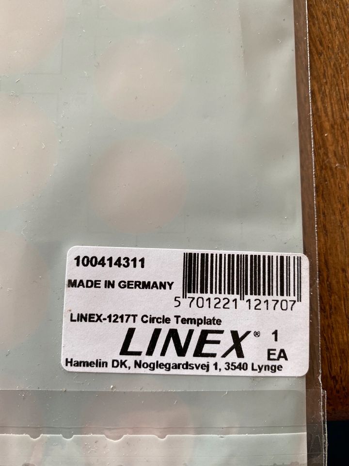 Linex Kreisschablone NEU in Versmold