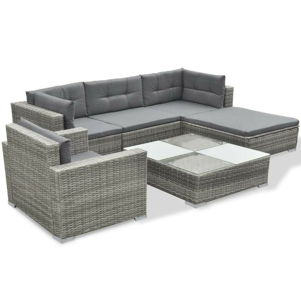 Versandkostenfrei Gartenlounge Rattan Rattanlounge Gartensofa in Suthfeld 