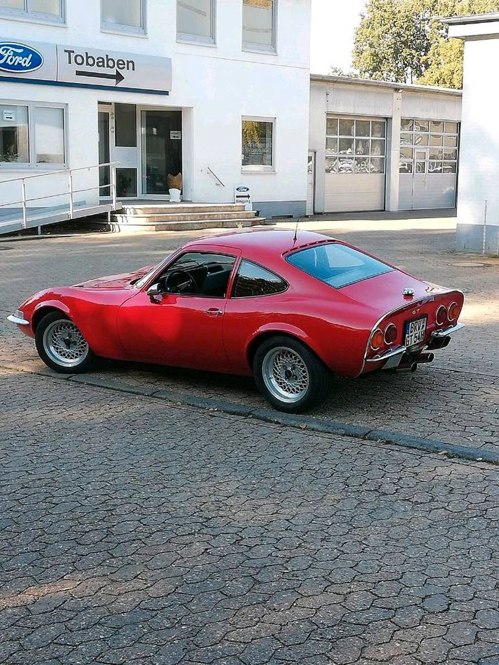 Opel GT Oldtimer mit H Kennzeichen in Scheeßel