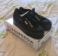 Neu 39 SUPERGA Linea Up And Down Full Black Berlin - Tempelhof Vorschau