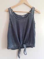 Only Top Shirt blau grau bauchfrei  Gr S Wuppertal - Elberfeld Vorschau