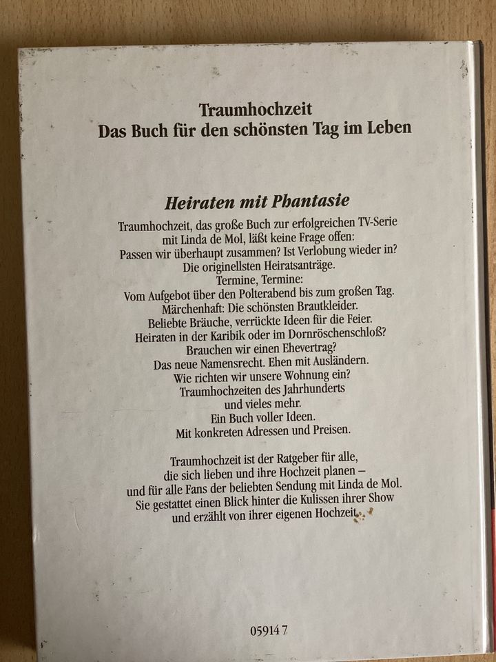 Buch Linda de Mol Traumhochzeit in Güstrow