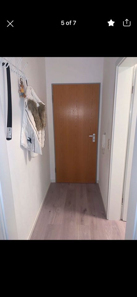 Einzimmerwohnung in Elsen mit Balkon 01.07 in Paderborn