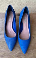 Pumps Dune London Gr. 41 blau Schuppenmotiv Absatzschuh Schuhe Hessen - Kassel Vorschau