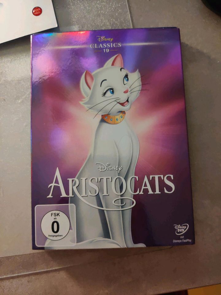 Aristocats DVD Pappschuber in Schlangen