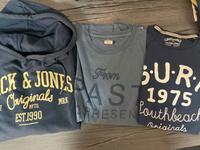 Jack & Jones Set Gr XL Pullover Kapuzenpullover mit Shirts Bremen - Vegesack Vorschau