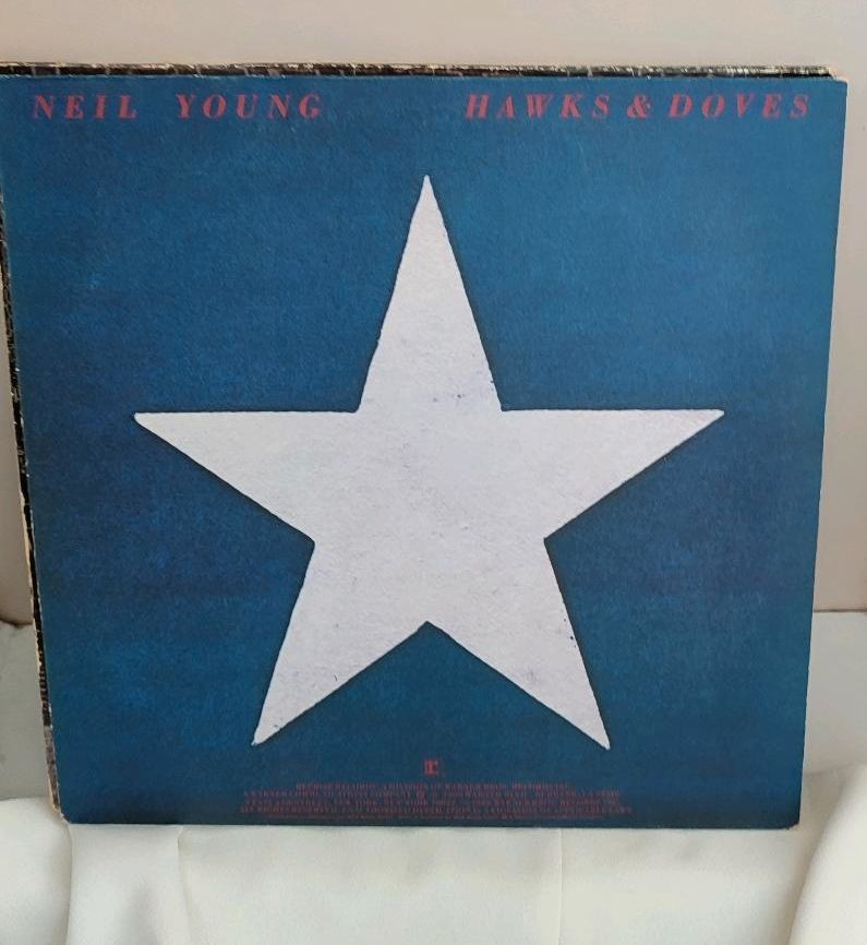 2 NEIL YOUNG LP after the gold Rush Hawks&Doves in Seidnitz