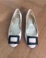 Roger Vivier Ballerinas Velourleder rosa mit schwarzer Schnalle Berlin - Schöneberg Vorschau
