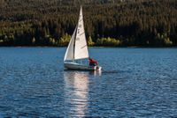 Segelboot Jolle ZEF inkl. PKW-Straßen-Trailer Baden-Württemberg - Malsburg-Marzell Vorschau