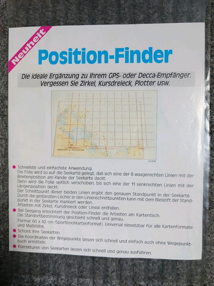 Positionsfinder für Seekarten in Castrop-Rauxel