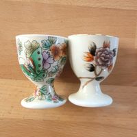 2 schöne Eierbecher mit Blumenmuster Schleswig-Holstein - Kiebitzreihe Vorschau