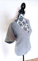 T-Shirt Grau Strickoptik Gr.XS Niedersachsen - Itterbeck Vorschau