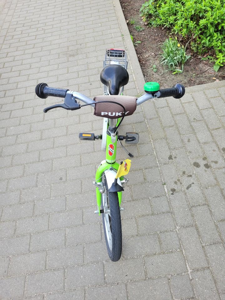 Puky Kinder Fahrrad 18 Zoll Alu Rahmen grün in Bernau