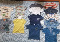 Viele schöne T-Shirts, 92, 98, 104 Streifen, Pusblu, Polo Sachsen-Anhalt - Wettin-Löbejün Vorschau