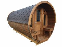 ❗TOP❗ 450 cm Fasssauna Gartensauna Sauna Thermoholz Baden-Württemberg - Tübingen Vorschau