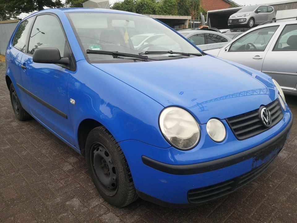 VW Polo 9N - Heckklappe Motorhaube Tür Links Rechts LA5F Blau in Lippstadt